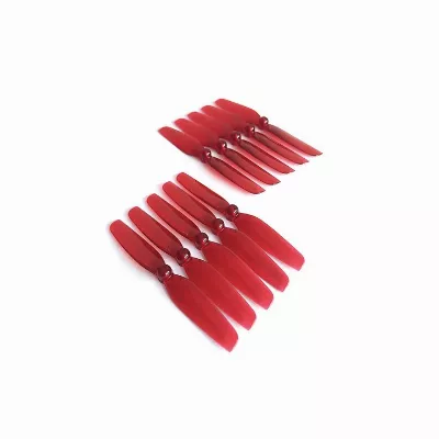 HQProp 65mm Micro 2 Blatt Propeller 10 Stück 1.5mm Rot
