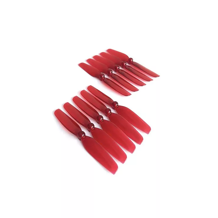 HQProp 65mm Micro 2 Blatt Propeller 10 Stück 1.5mm Rot