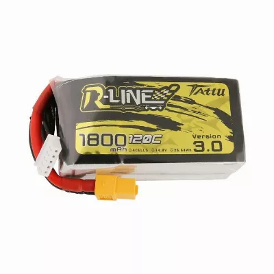 Tattu R-Line V3 Batterie LiPo Akku 1800 mAh 4S1P 120C XT60