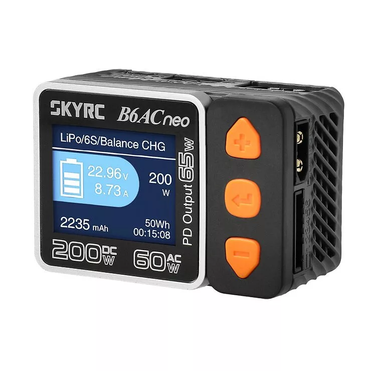 SkyRC B6AC Neo Ladegerät Charger LiPo 1-6s 60W AC