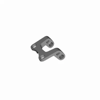 Foxeer Mega 5 Antennenhalterung 3D Druck TPU Schwarz