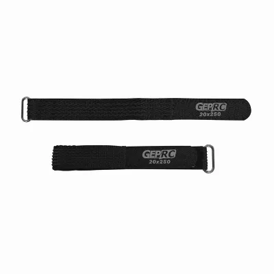 GEPRC LiPo Batterie Strap 20x250mm schwarz 5 Stück