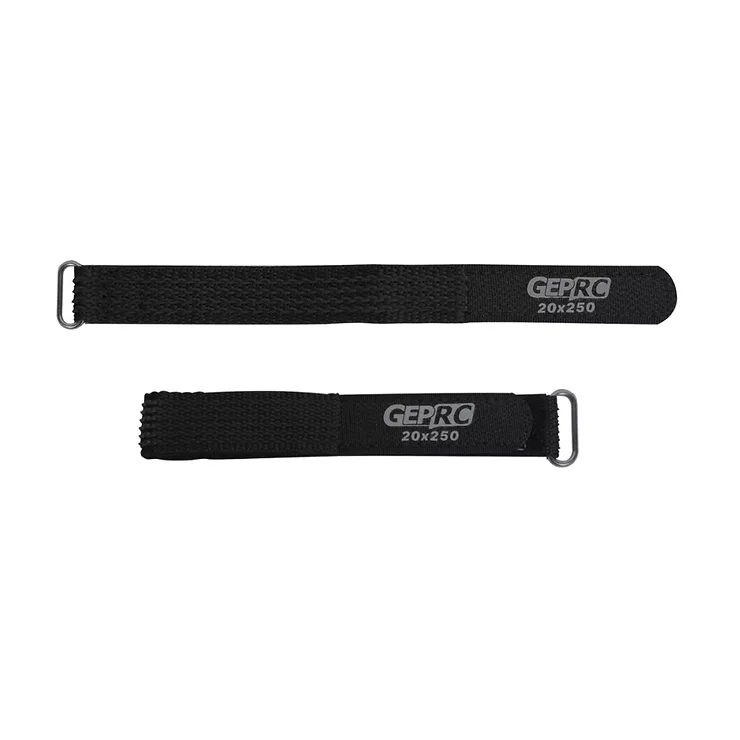 GEPRC LiPo Batterie Strap 20x250mm schwarz 5 Stück