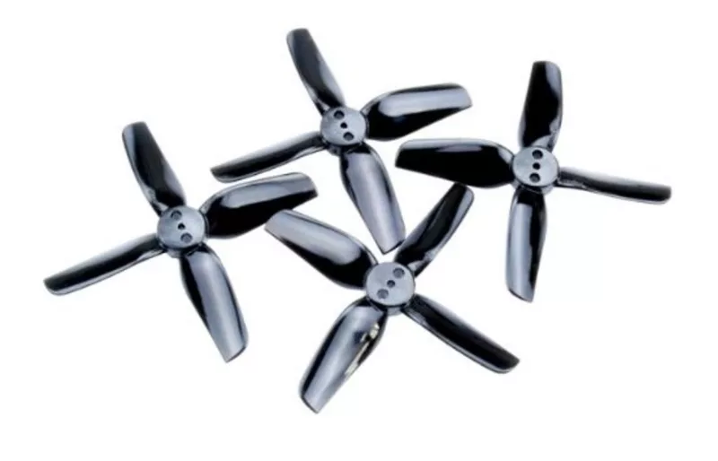HQProp 2020 4 Blatt Durable Propeller 3 Loch 2CW+2CCW Schwarz