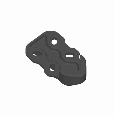 GEPRC Mark5 Arm Guards (4 Stück) 3D Druck TPU Schwarz