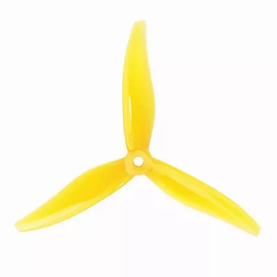 Gemfan YUKI 5129-3 5 Zoll 3-Blatt Propeller Gelb (2CW+2CCW)