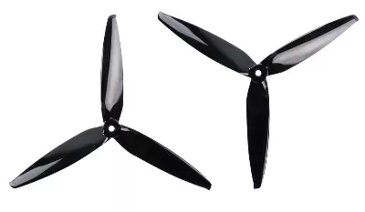 Gemfan 7040 Flash 3 Blatt Propeller Schwarz 4 Stück 7 Zoll