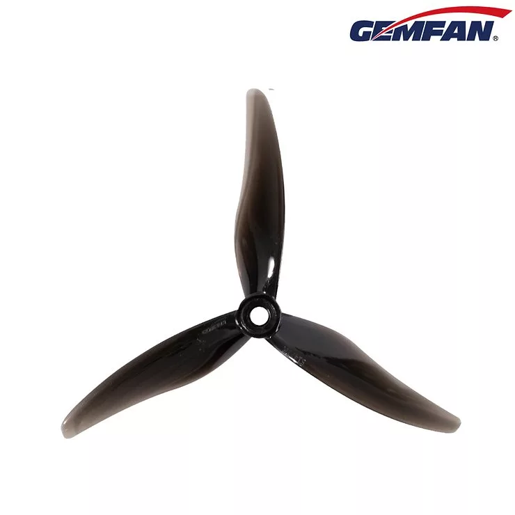 Gemfan Hurricane 51477 FPV Propeller Clear Black 5 Zoll
