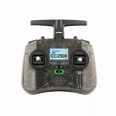 Radiomaster Pocket Radio Controller RC Fernsteuerung CC2500 Transparent Schwarz