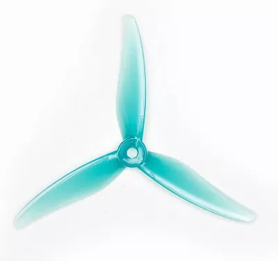 Gemfan Hurricane MCK 51466-3 3-Blatt Propeller 5,1 Zoll Wave Blue