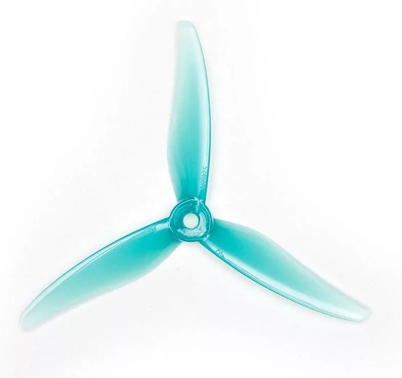 Gemfan Hurricane MCK 51466-3 3-Blatt Propeller 5,1 Zoll Wave Blue