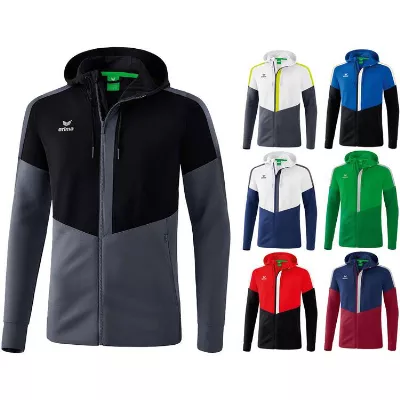 Erima Squad Trainingsjacke mit Kapuze