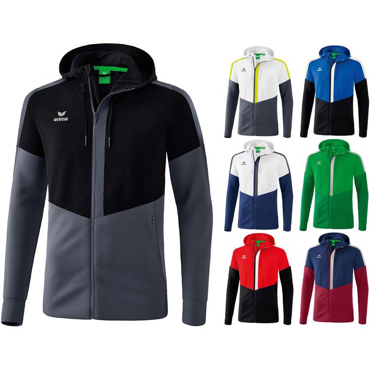 Erima Squad Trainingsjacke mit Kapuze
