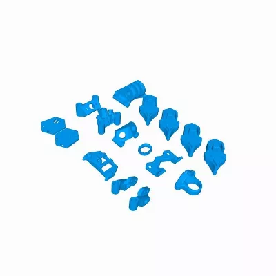 SpeedyBee Master 5 V2 3D Druck TPU Set Blau