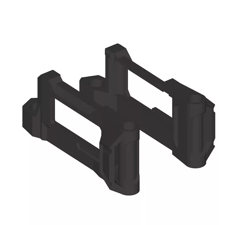 GEPRC Mark5 O3 Air Unit Halterung 3D Druck TPU Schwarz