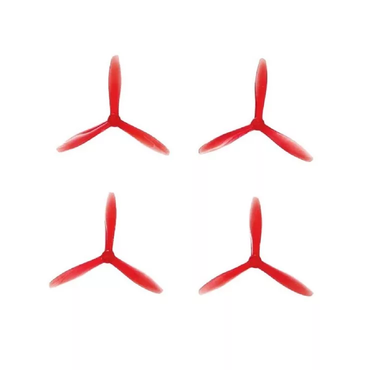 T-Motor T4944 4,9 Zoll 3-Blatt Propeller Crystal Red (2CW+2CCW)