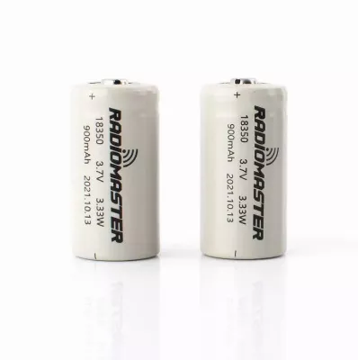Radiomaster Zorro 18350 900mAh 3.7V Akku Batterien