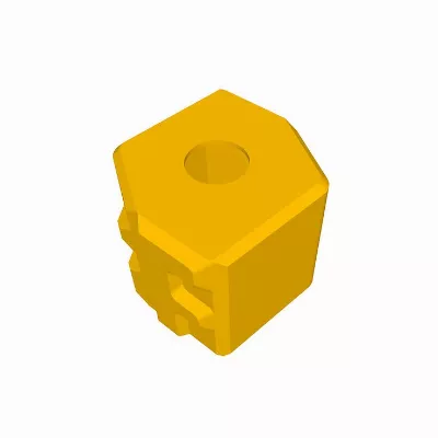 FlyFishRC Volador 5 Standoffs 3D Druck TPU gelb (4 Stück)