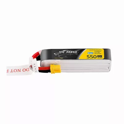 Tattu Batterie 3s 550mAh 95C 11,4V HV Lipo Akku XT30 Stecker Long-Pack