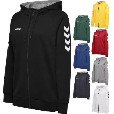 Hummel HMLGO COTTON ZIP HOODIE WOMAN 204232