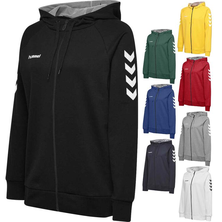 Hummel HMLGO COTTON ZIP HOODIE WOMAN 204232