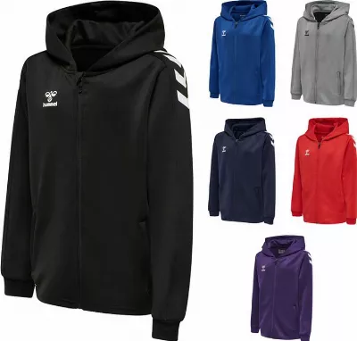 hummel Core XK Poly Zip Hoody Kinder 212651