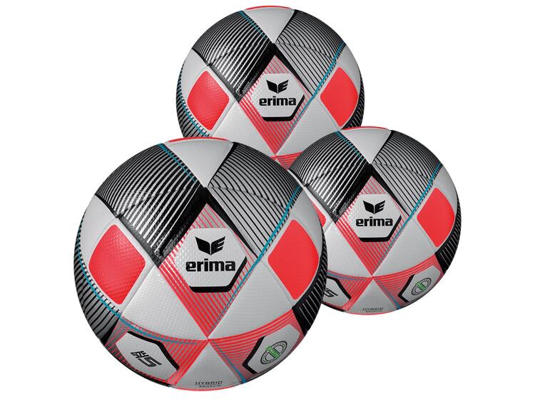 Erima Hybrid Match Spielball 3er Ballpaket 7192401