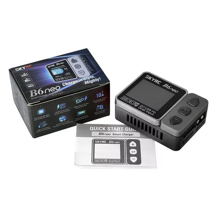 SkyRC B6neo Ladegerät Charger LiPo 1-6s 10A 200W grau