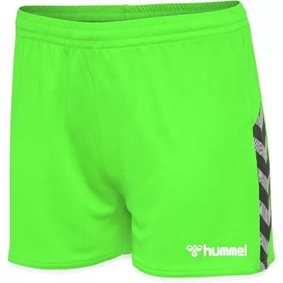 Hummel AUTHENTIC POLY SHORTS Damen GREEN GECKO 204926-6750 Gr. S