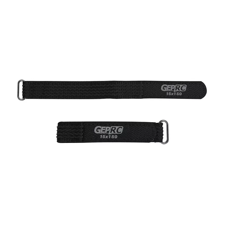 GEPRC LiPo Batterie Strap 15x150mm schwarz 5 Stück