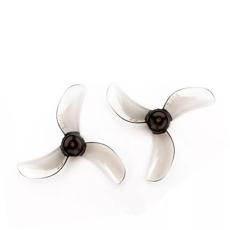 Gemfan 31mm 1208-3  1,0mm Propeller Mitternacht Grau