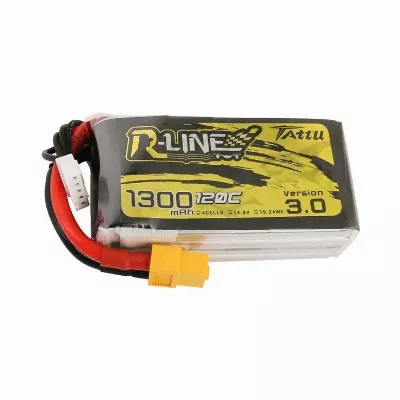 Tattu R-Line V3 Batterie LiPo Akku 1300 mAh 4S1P 120C XT60