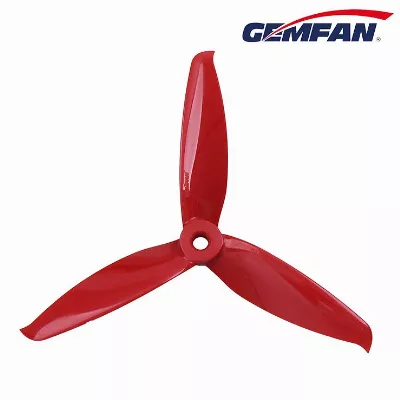 Gemfan 5152 5,1×5,2 Flash 3 Blatt Propeller Rot 2xCW 2xCCW 5 Zoll