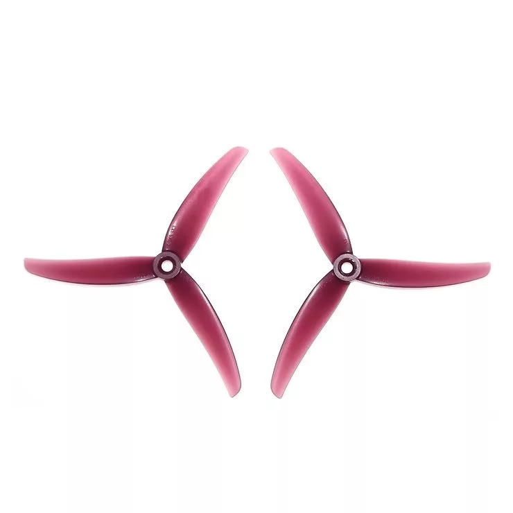 HQProp Juicy Prop J33 4,9 Zoll 3-Blatt Propeller  Jelly Red (2CW+2CCW)