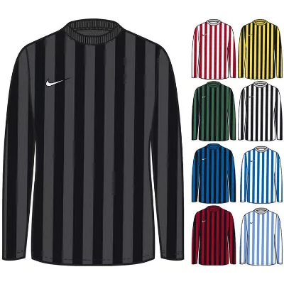 Nike Striped Division IV Trikot Kinder Langarm CW3825