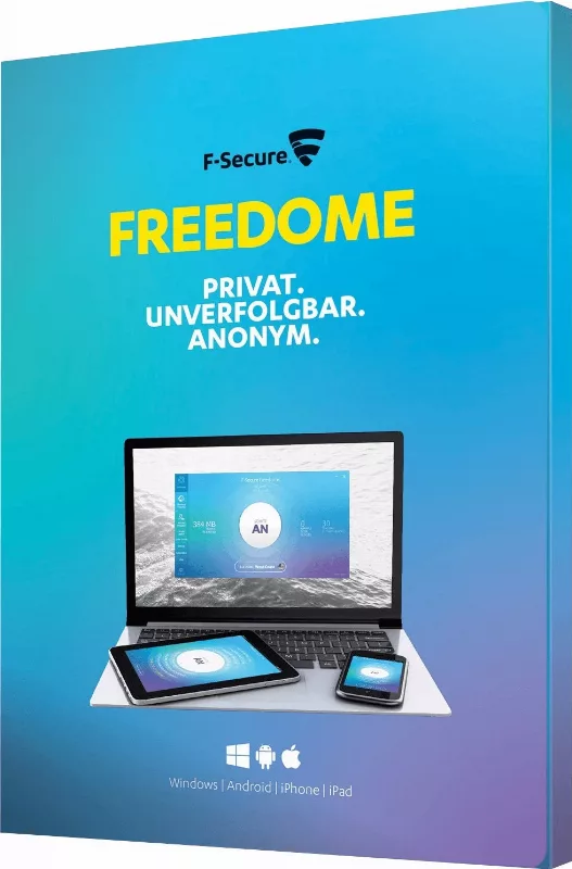 F-Secure Freedome VPN 5 PC Geräte 1 JAHR