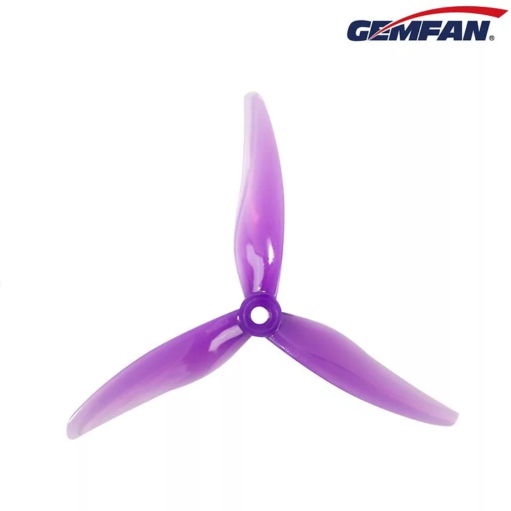 Gemfan Hurricane 51477 FPV Propeller Purple 5 Zoll