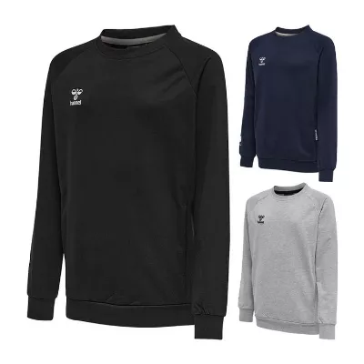 hummel Move Grid Baumwoll Sweatshirt Kinder 214912