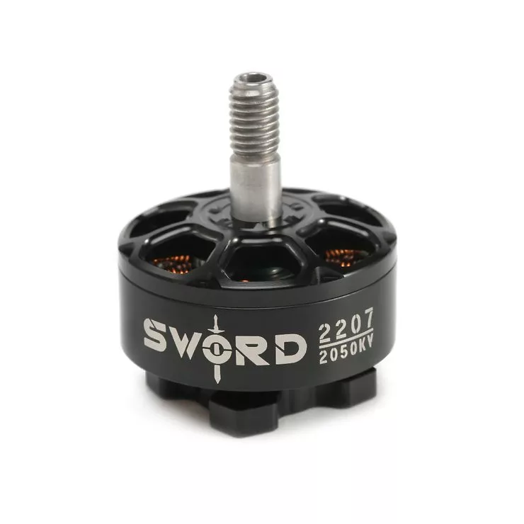 FlyFishRC Sword 2207 2050KV 6S FPV Motor Schwarz