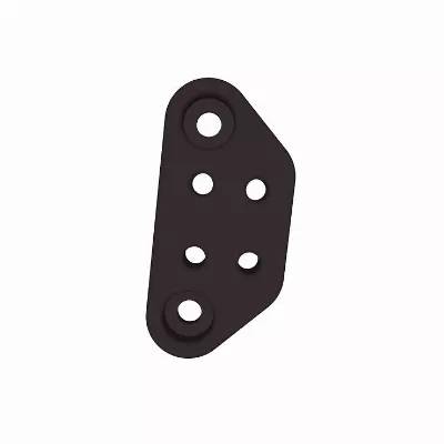 Lumenier Kamera Adapter für DJI O4 Lite 3D Druck TPU Schwarz (2 Stück)