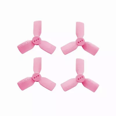 HQProp 1930 3 Blatt Durable Propeller 3 Loch 2xCW 2xCCW Hellpink