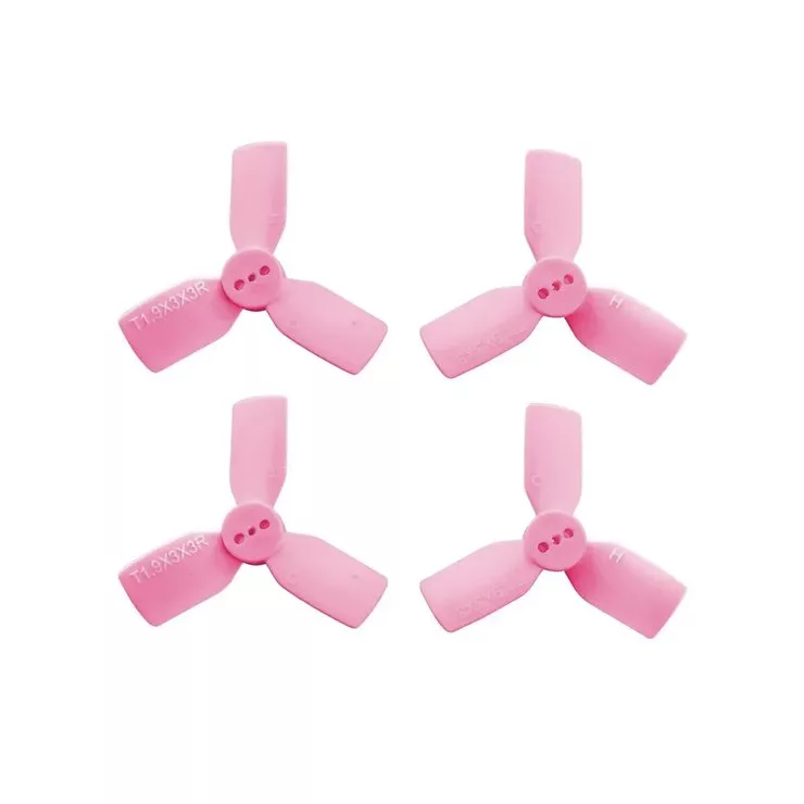 HQProp 1930 3 Blatt Durable Propeller 3 Loch 2xCW 2xCCW Hellpink