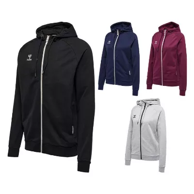 hummel Move Grid Baumwoll Kapuzenjacke Damen 215009