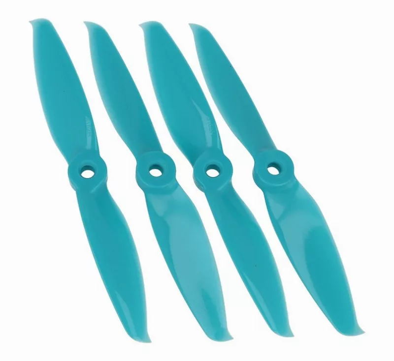 Gemfan 5152 5.1×5.2 Flash 2-Blatt-Propeller – Blau (2xCW, 2xCCW) 5 Zoll