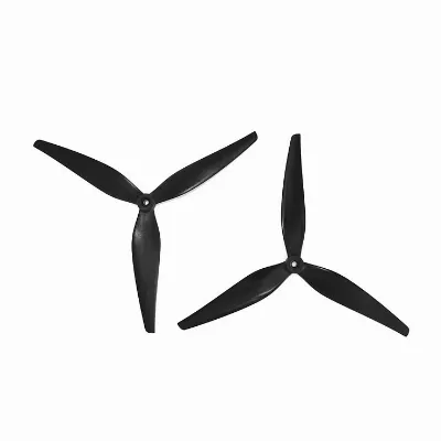 HQ MacroQuad Prop 10×5.5×3 10 Zoll 3-Blatt Propeller Schwarz (2CW+2CCW)