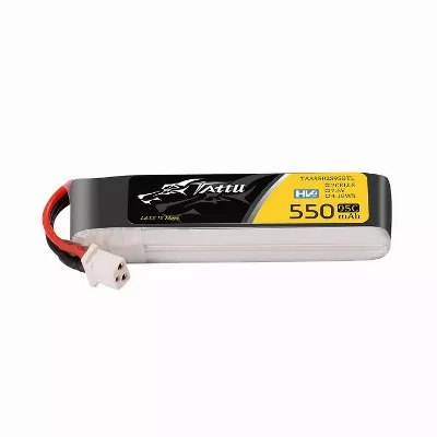 Tattu Batterie 550mAh 2S 95C 7.6V HV LiPo Akku BT3.0 Plug