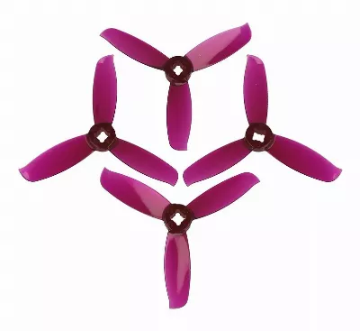 Gemfan 3028 3×2.8 WinDancer 3 Blatt Propeller Klar Lila 2xCW 2xCCW 3 Zoll