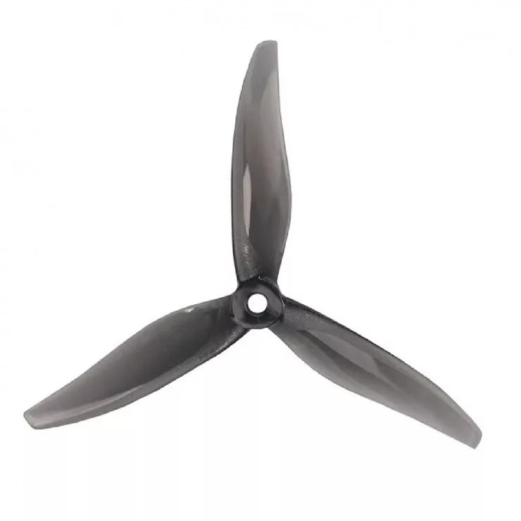 Gemfan YUKI 5129-3 5 Zoll 3-Blatt Propeller Clear Gray (2CW+2CCW)