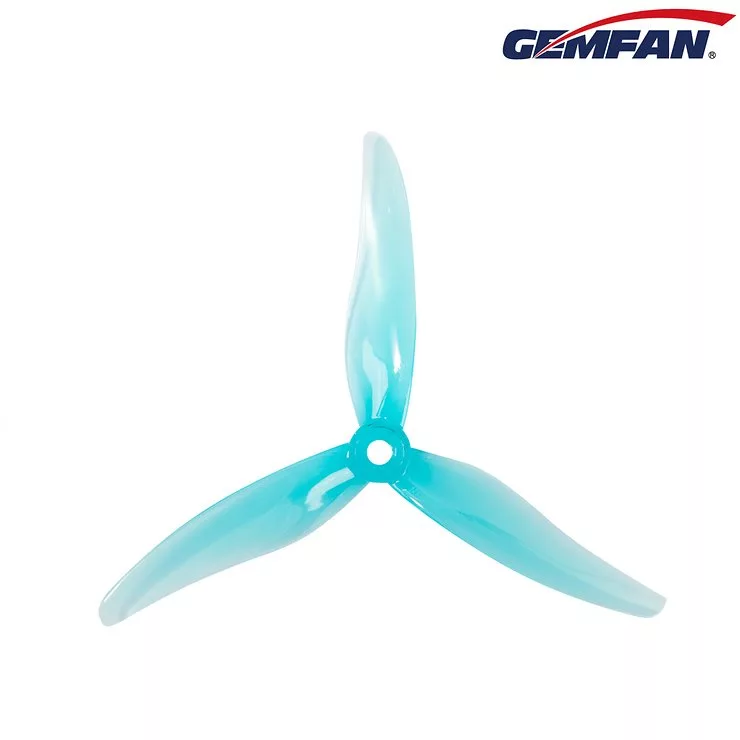 Gemfan Hurricane 51477 FPV Propeller Blau 5 Zoll
