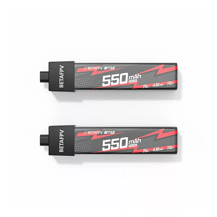 BetaFPV Lipo BT3.0 550mAh 2S 75C 2 Stück
